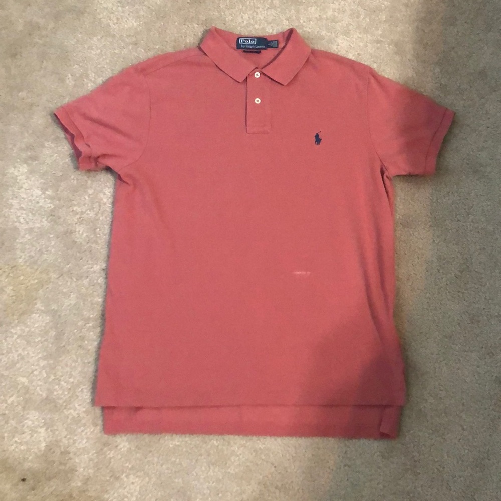 Collared polo shirt